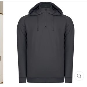 Men's Swannies Golf Vandyke Hoodie Grey XL  Performance Athletic